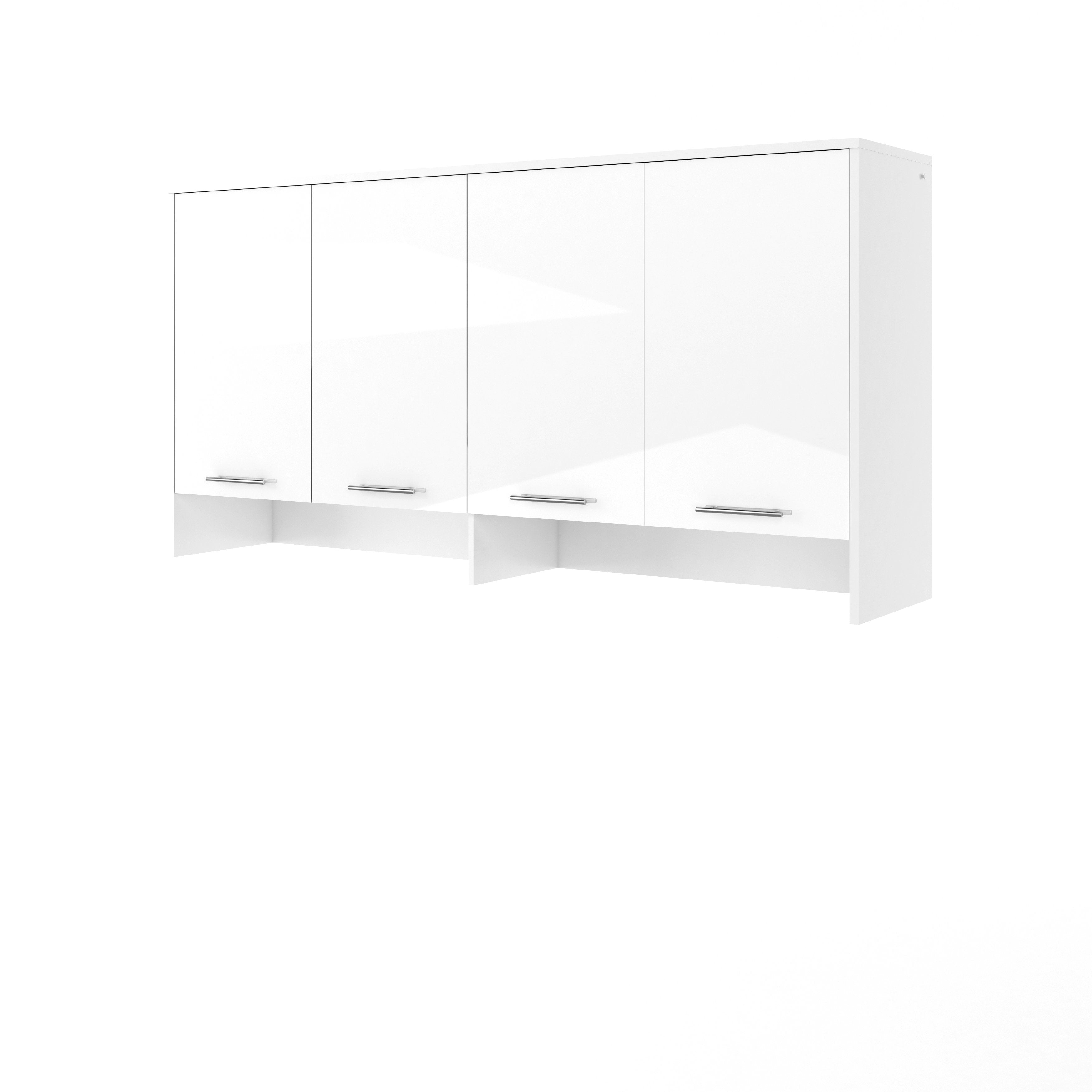 Over Bed Unit for ArtNest Horizontal Wall Bed Concept 90cm - White Gloss - Art Nest