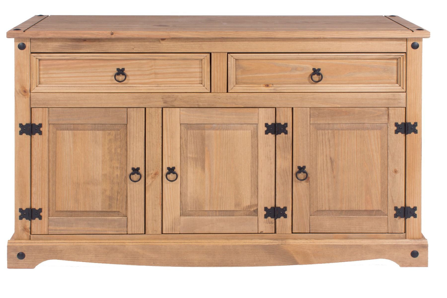 Corona 3-Door 2-Drawer Medium Sideboard - Pine - Colton & Sawyer