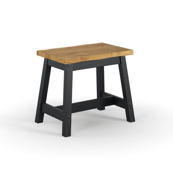 Kyla Live Edge Single Dining Bench Set 2 - Pine - Colton & Sawyer