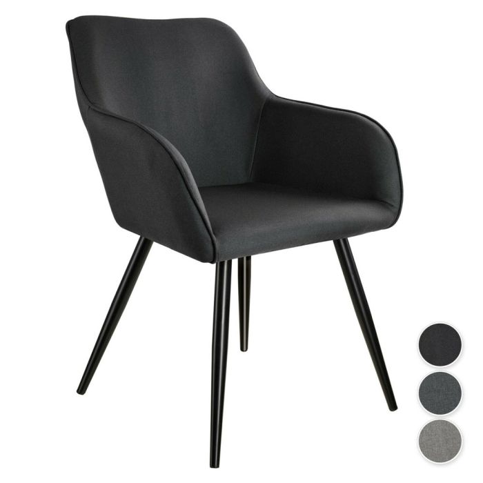 Dining Chair Upholstered Seat - 3 Colours