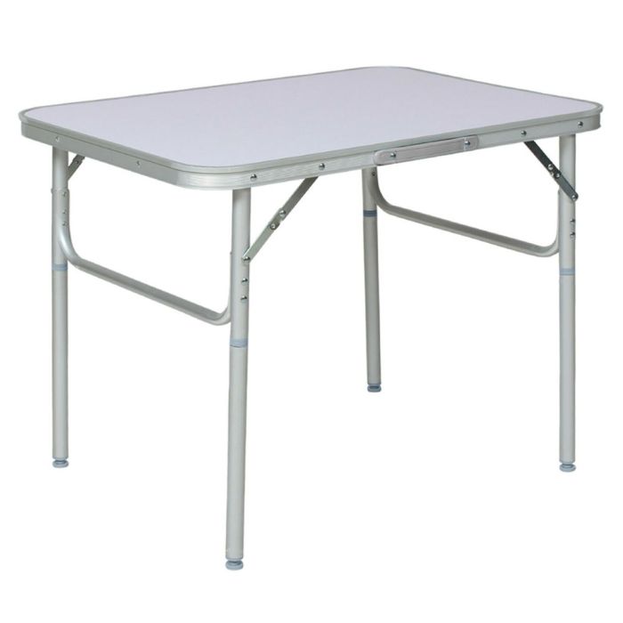 Folding Aluminium Portable Garden Table - Grey Colour