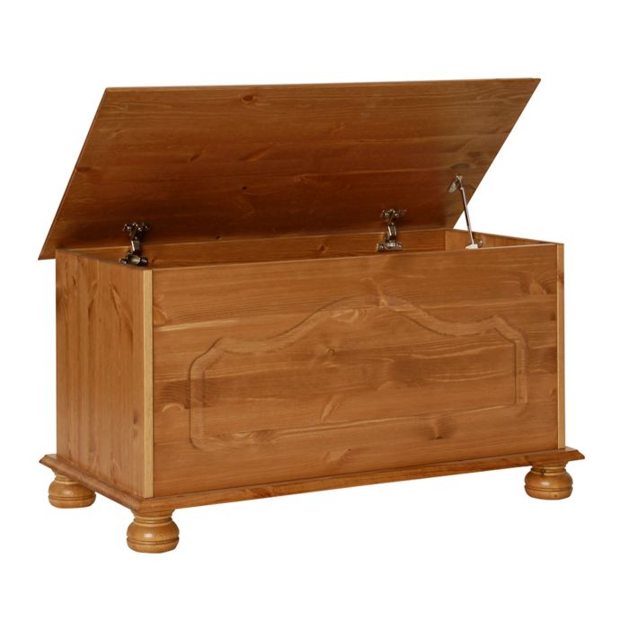 Copenhagen Blanket Box Pine - Pine  (excludes backs, drawer base and drawer sides)