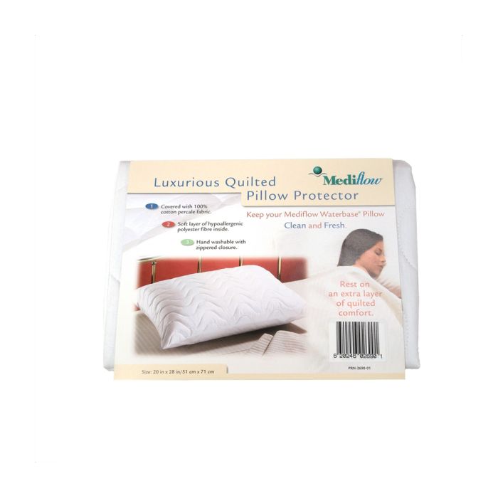 Pillow Protector Mediflow Quilted - Hygenic