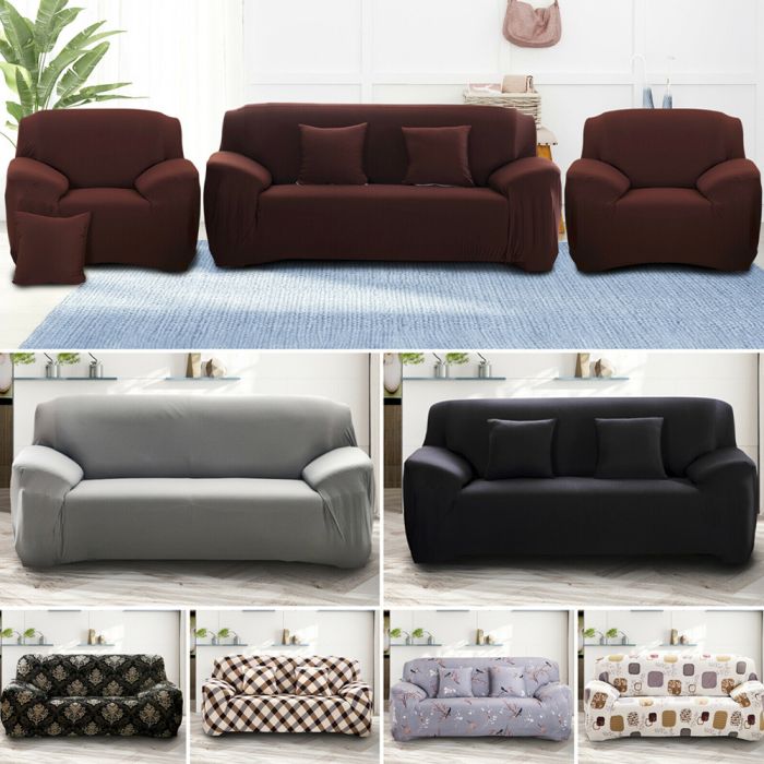 Elastic Stretch Sofa Covers - 7 Colours