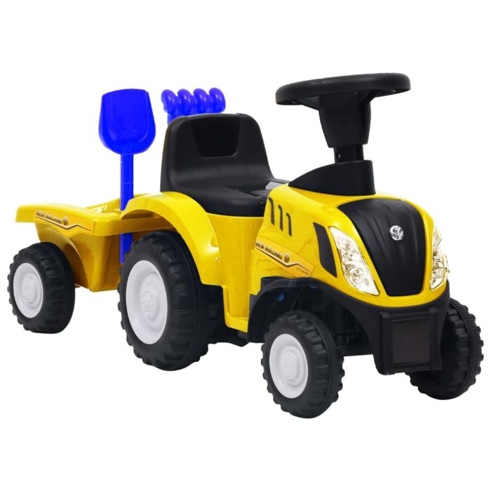 Kids Tractor New Holland Yellow