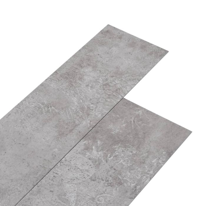 Self-adhesive PVC Flooring Planks - Earth Grey