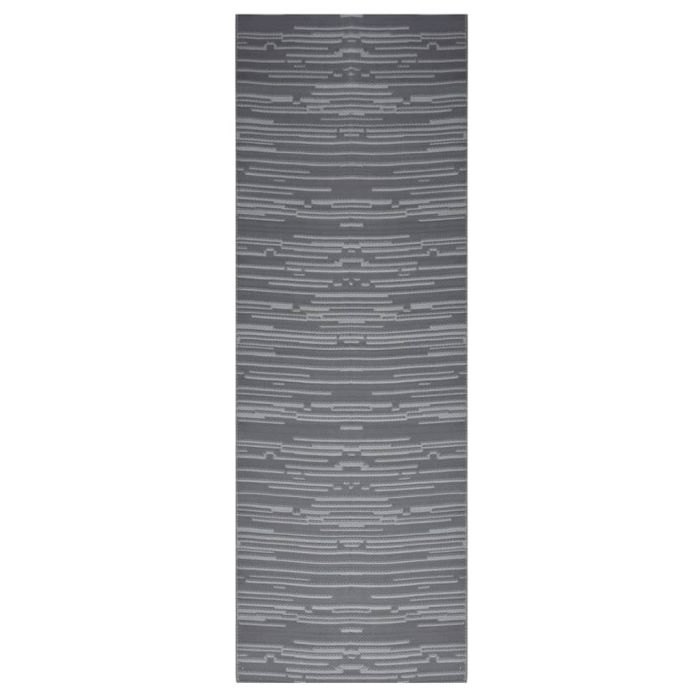 Outdoor Rug Anthracite 80x250 cm PP