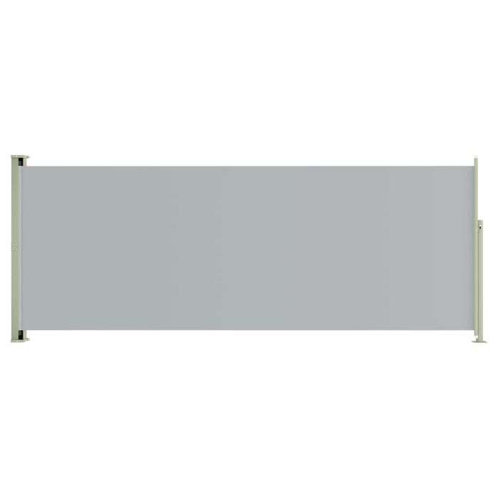 Patio Retractable Side Awning 117x300 cm Grey