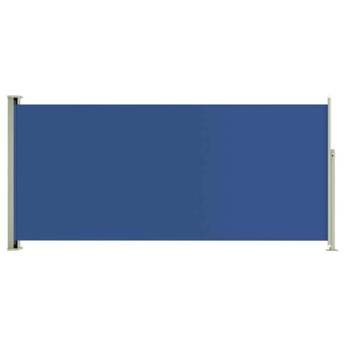 Patio Retractable Side Awning 140x300 cm Blue
