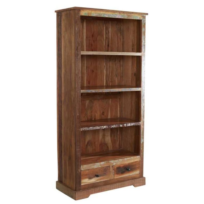Louise Solid Wood Large Bookcase