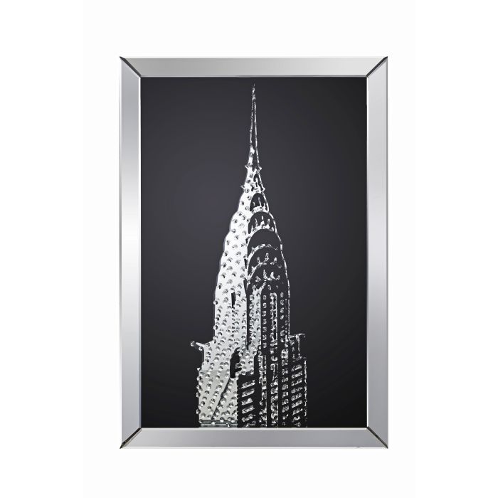 Valentina Mirrored Chrysler Building Print