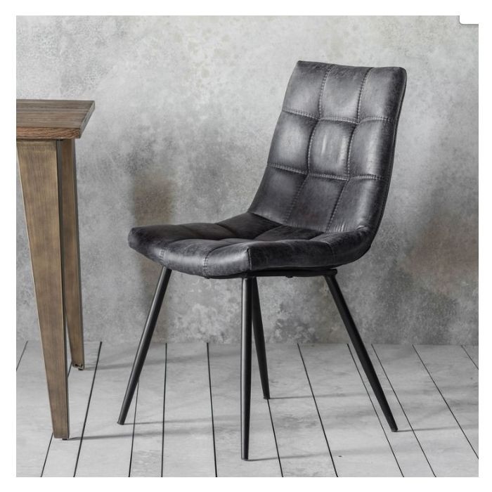 Kendal Chair Grey - Pair
