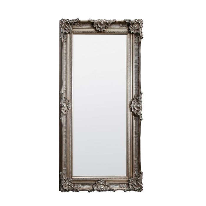Worthing Large Mirror - Silver