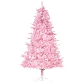 Debbie 6FT Pop-up Artificial Christmas Tree Holiday Xmas Holiday Tree Decoration with Automatic Open - Pink