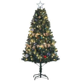 Christmas Tree 6ft - Pre Lit and Decorated Chritmas Tree Blue