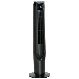 42" Ice Cooling Tower Fan, Water Conditioner Evaporative Air Cooler Unit with 4 Modes, 3 Speed, Remote Control, Oscillating for Bedroom, Black