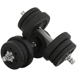 Scott 25KG Adjustable Weights Dumbbells Set - Black