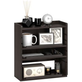 Scott Four-Tier Desktop Organiser - Dark Brown