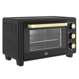 Scott 16L Countertop Electric Grill Toaster Oven with Timer - Silver