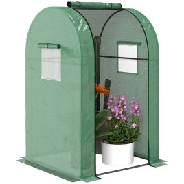 SUNVISTA 94 x 94cm Mini Portable Greenhouse - Green