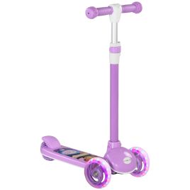 Kinsey Kids 3 Wheel Scooter with Adjustable Height and LED Light - Purple