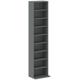 HERON 260 Narrow CD Storage Unit - Grey