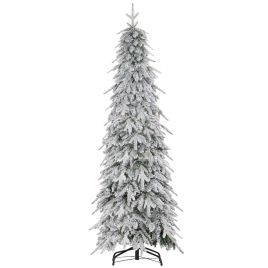 Scott 6ft Pencil Artificial Christmas Tree with Downswept Branches - Green