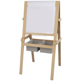Kinsey Kids Easel with Paper Roll and Storage Baskets - Green