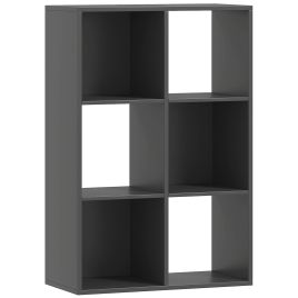 HERON 6 Cube Bookshelf - Black
