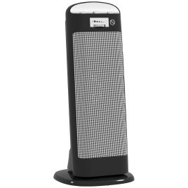 IRKLEY Space Heater ABS Ceramic Adjustable Thermostat - Black