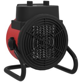 EVRION Electric Heater Portable Ceramic Fan - Red