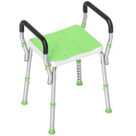 CORVIK Bath Seat Aluminium Adjustable Frame - Green