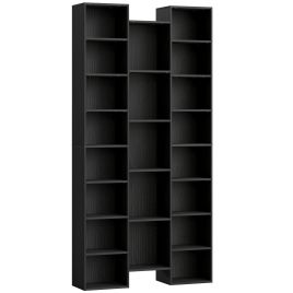 VEXTHORNE 21 Compartment Bookshelf - Black