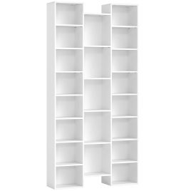 VEXTHORNE 21 Compartment Bookshelf - White