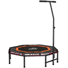 ARDMERE Fitness Trampoline with Adjustable Handle - Orange
