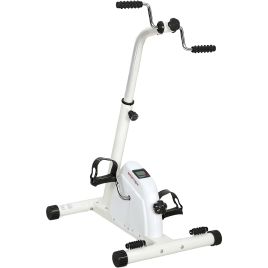 CASTERBY Seated Pedal Exerciser with Massage - White