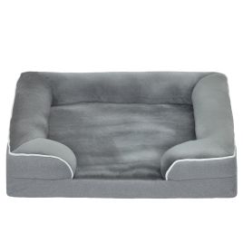 SEDGEBY Dog Sofa Bed for Small Pets Washable - Grey