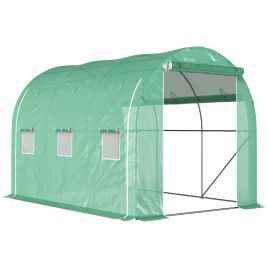 SERORE PE Polytunnel Greenhouse - Green