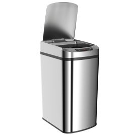 ZENENA ABS Automatic Sensor Bin - Silver