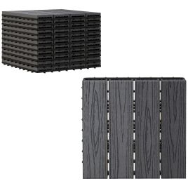 BELION WPC Interlocking Decking Tiles - Grey