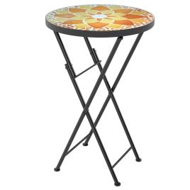 Norwold Yellow Metal Coffee Table - 35.5cm