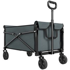 Elmcote Grey Metal Festival Trolley - 47.5cm