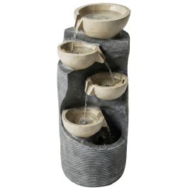 Dorwold Multi-colour Resin Fountain - 31cm