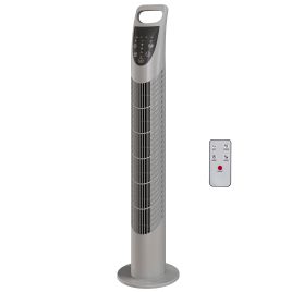 Marglen Grey Abs Tower Fan - 18cm