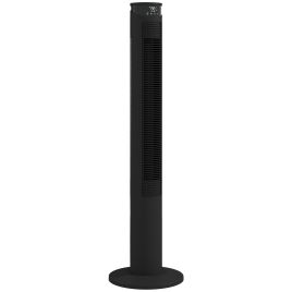 Glyheir Black Abs Tower Fan with WiFi Control - 31.5cm