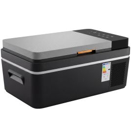 Easwood Black Abs Car Fridge Freezer 20L - 37.8cm