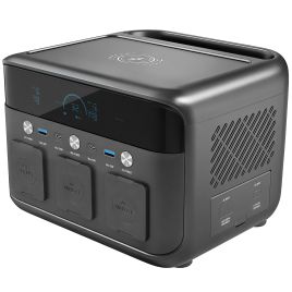 Greix Silver Abs Portable Power Station - 27.5cm