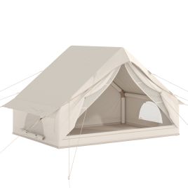 Easloft Beige Fabric Camping Tent - 210cm