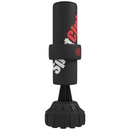 AUDLEY 175 cm Heavy Boxing Punch Bag with Stand and Suction Cup Base - Black