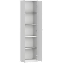 VENTNOR 180 cm Tall Freestanding 5 Tier Kitchen Pantry Cupboard with Adjustable Shelf - White